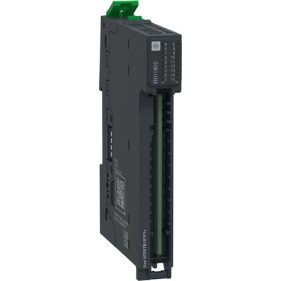 Digitales Eingangsmodul + Sockel, 16 Eingänge, 24V DC, Sink, 1 Leiter, Modicon Edge I/O NTS