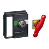 Front-Drehgriff NS 630b-1600, roter Griff