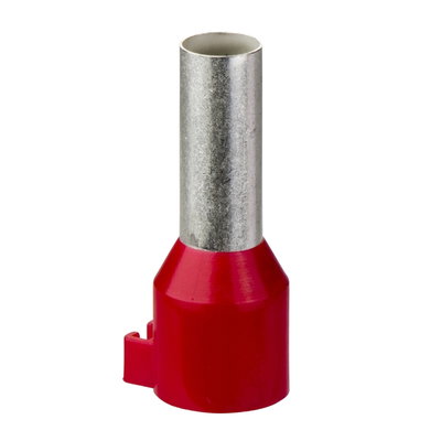 Linergy-TR Aderendhülse, isoliert,Länge=22mm,für Bezeichnungshalter,gemäß DIN 46228-4,Leiterquerschnitt 10mm²,Rot