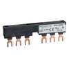 Drehstrom-Sammelschienensystem, 63A, 2Abgangsstellen, 54mm Abstand