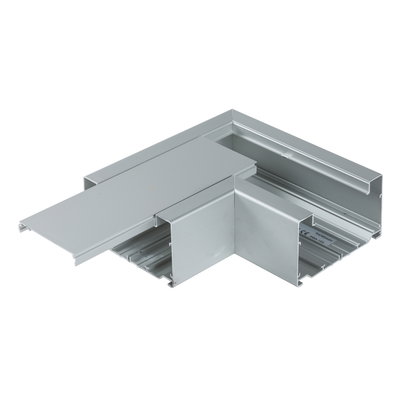 INKA 123/72 90 Grad Flachwinkel m. Abdeckung, Alu eloxiert Typ:INKA LS 123/72 AN