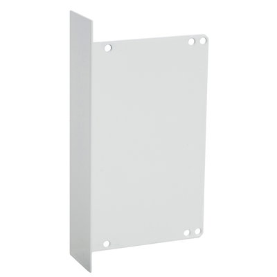 INKA 123-4/72 Endstück rechts, Aluminium weiß RAL9016 Typ:INKA-ESH 123-4/72 9016