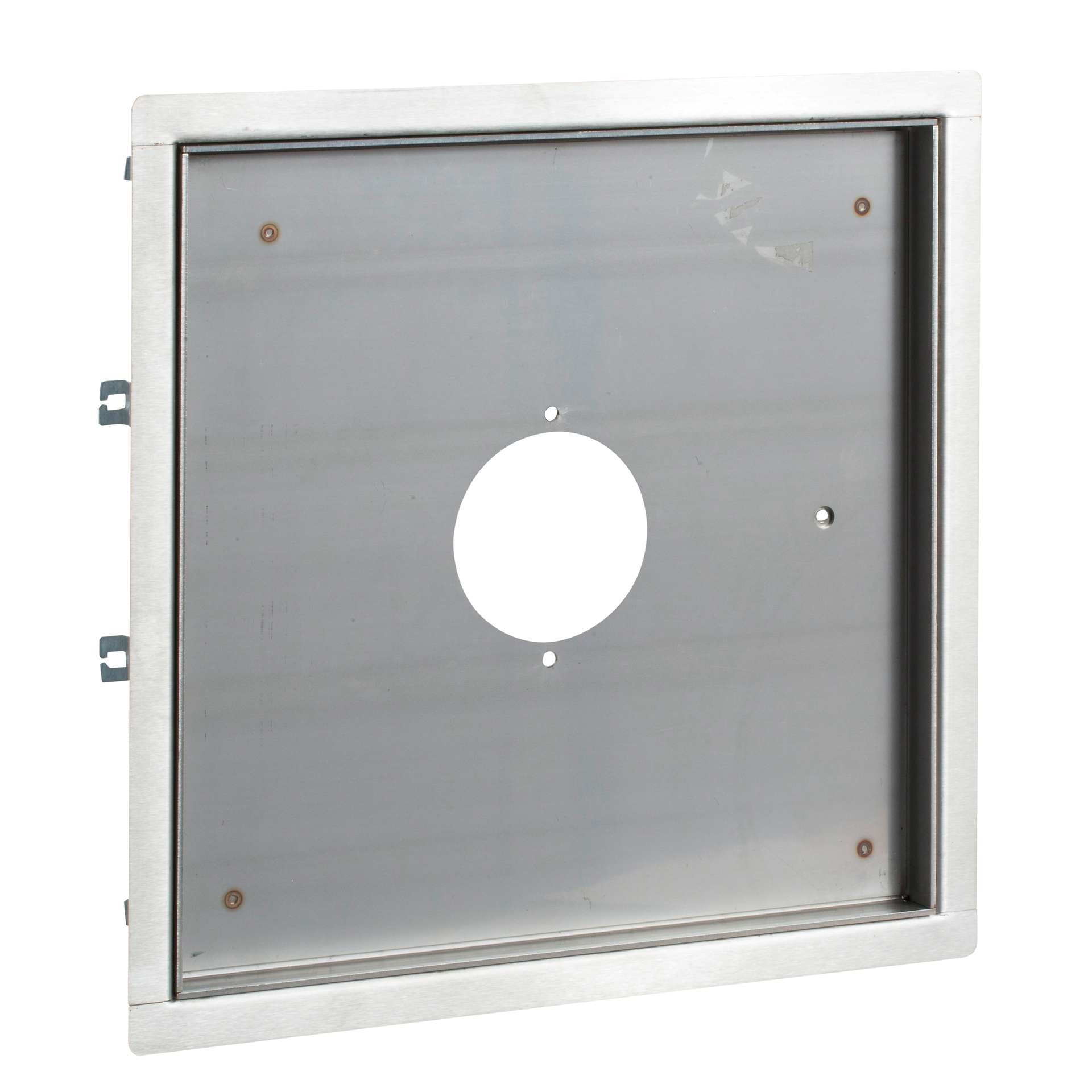 Metallbodentank UFB-900M 89x322x322 mittig Exit feucht 15mm Deckel Typ:UFB-900M