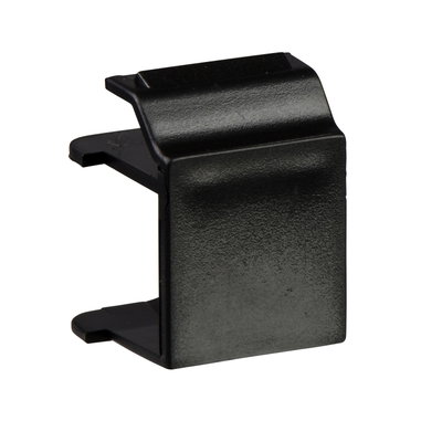 Blindabdeckung f ungenutzte Öffnungen 2xRJ45 AMP/NETCONNECT schwarz Typ:CTA-BP2