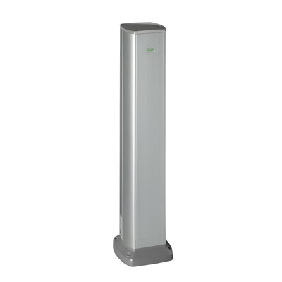 Bodensäule 2-seitig leer mit Standfuß Aluminium eloxiert Typ:POS-F20