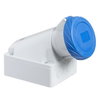 Wandsteckdose, 32A, 2p+E, 200-250 V AC, IP67