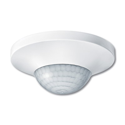 KNX ARGUS Präsenz mit Lichtregelung und IR-Empfänger, polarweiß