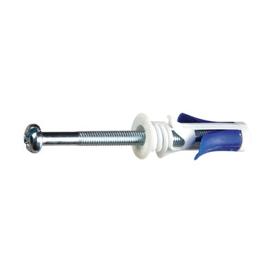 Hohlraumduebel DUO-MAX X10mm Schraube: M5x75 blau  25 Stueck