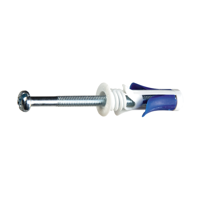 Hohlraumduebel DUO-MAX X10mm Schraube: M5x75 blau 25 Stueck