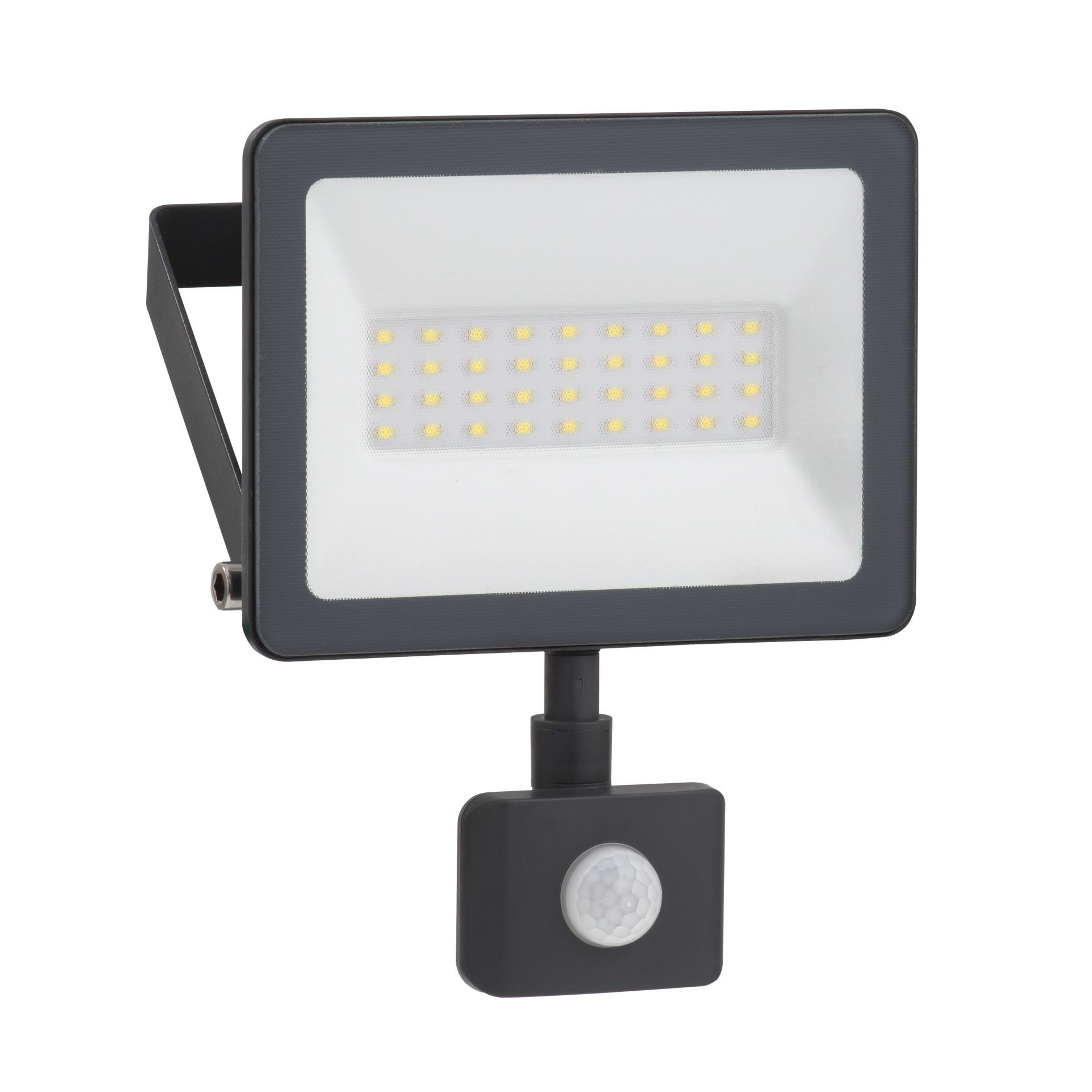 LED Strahler mit Bewegungsmelder 20W/2000lm /4000k / IP44 / IK05 / Kabel: 0,5m