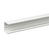 INKA 101/72 Unterteil 2500 mm,Aluminium RAL9016 Typ:INKA-U 101/72 9016