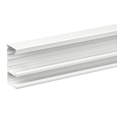 INKA 161-2/72 Unterteil 2500mm, Aluminium weiß RAL9016 TYP: INKA-U 161-2/72 9016
