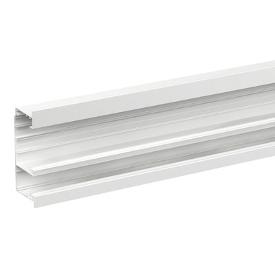 INKA 161-2F/72 Unterteil 2500mm Aluminium weiß RAL9016 Typ:INKA-U 161-2F/72 9016