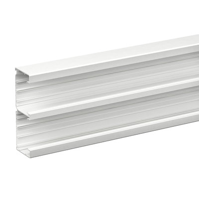 INKA 217-2/72 Unterteil 2500mm, Aluminium weiß RAL9016 TYP: INKA-U 271-2/72 9016