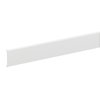 Frontabdeckung 80 mm, L=2500 mm, Aluminium weiß RAL9016 TYP: FCA-F80 9016