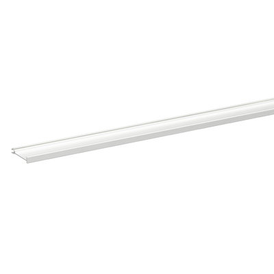 Trennwand 72 mm, Laenge 500, PVC, weiss TYP: TTI-KH72 PVC