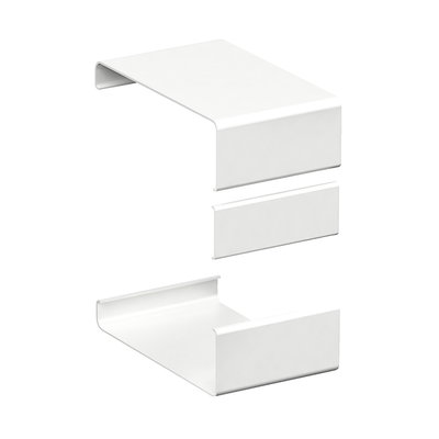 INKA 217-2/72 Ausgleichsstück , Aluminium weiß RAL9016 Typ:TTI-US 217-2/72 9016