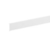 Frontabdeckung 80 mm L=2500 mm PVC ähnlich RAL 9010 VPE=20m TYP:FCA-F80 PVC 9010