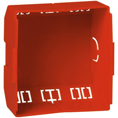 Schutzhaube für Datenanschlüsse, hoch, rot TYP: CYB-RK-H-rt