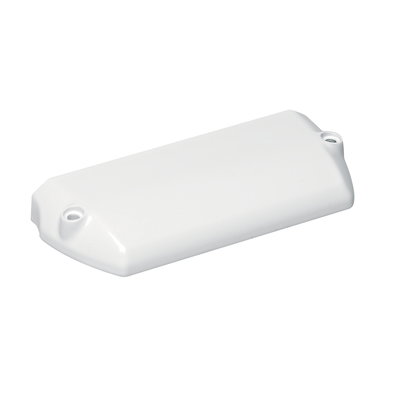 Endstück unten für Unterteil POL-W1 weiß Aluminium Typ: POL-ES1