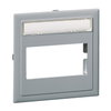 Basissatz BK2 für F80 Kanal, flach, Aluminium Metallic Typ:CYB-BK2-F-Al-Metallic