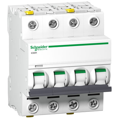 Leitungsschutzschalter iC60H, 4P, 32A, C Charakteristik