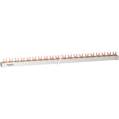 Phasenschiene Gabel, 3P+N, 57 TE, 63A, ablängbar