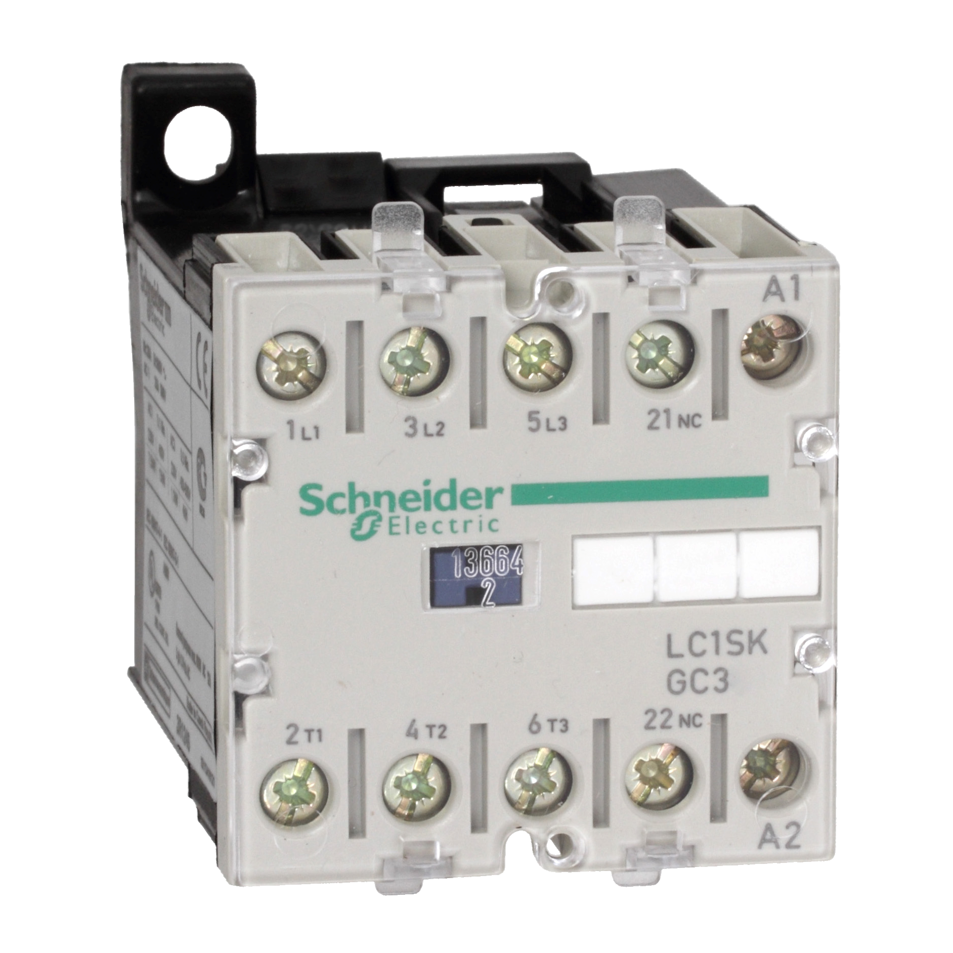 Mini-Schütz LC1SKGC 3p, +1S, 4 kW, 9 A, 400 V AC3, Spule 230 V AC