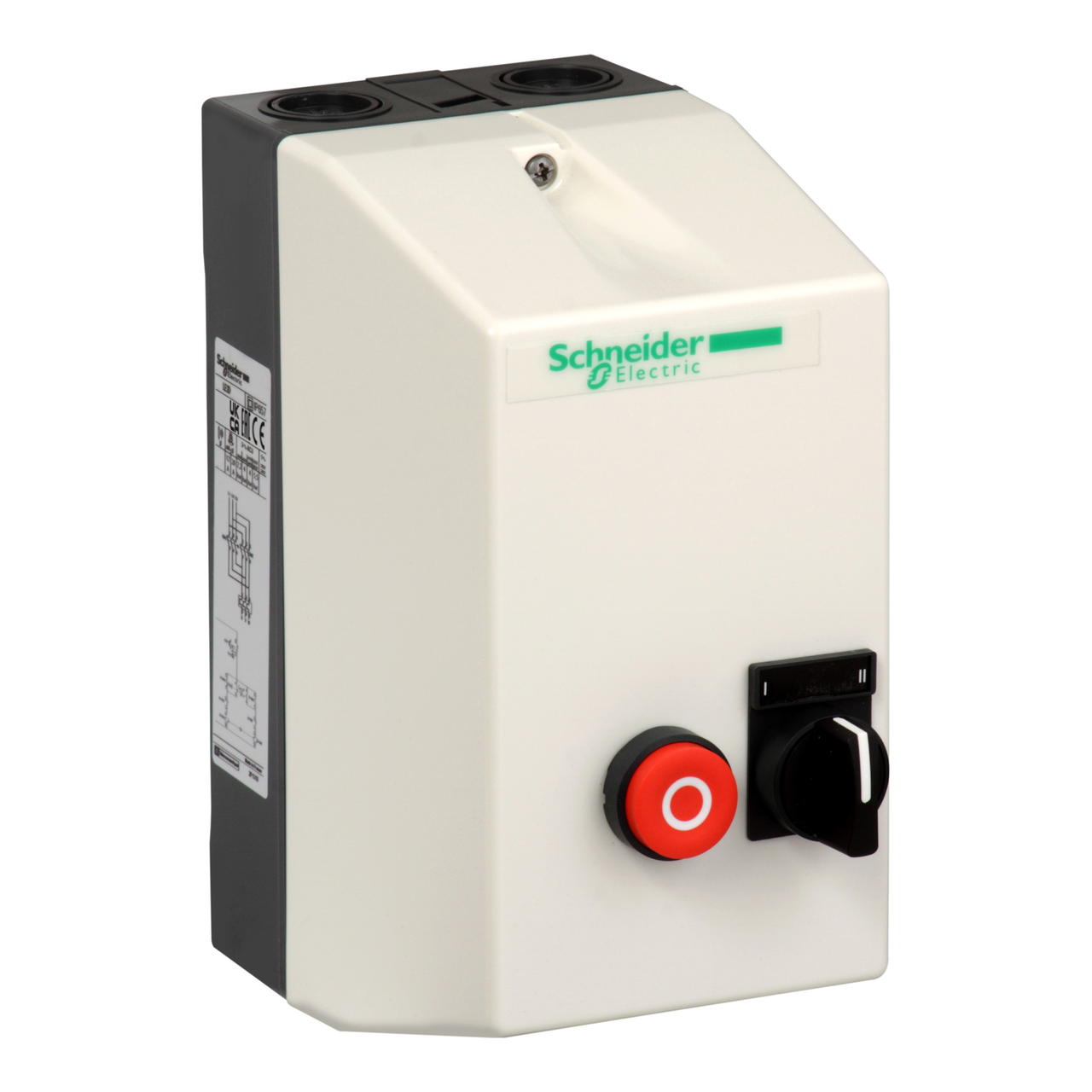 Motorstarter LE2-D, IP 657 , 5,5kW, 2 Drehr., Tasten&lt -/-&gt /0, Sp. 415VAC
