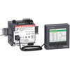 Netzanalysator ION Klasse S, PowerLogic PM8214, Standard, DIN-Schiene mit Display, 512 MB, 256 Samples/Periode, DC