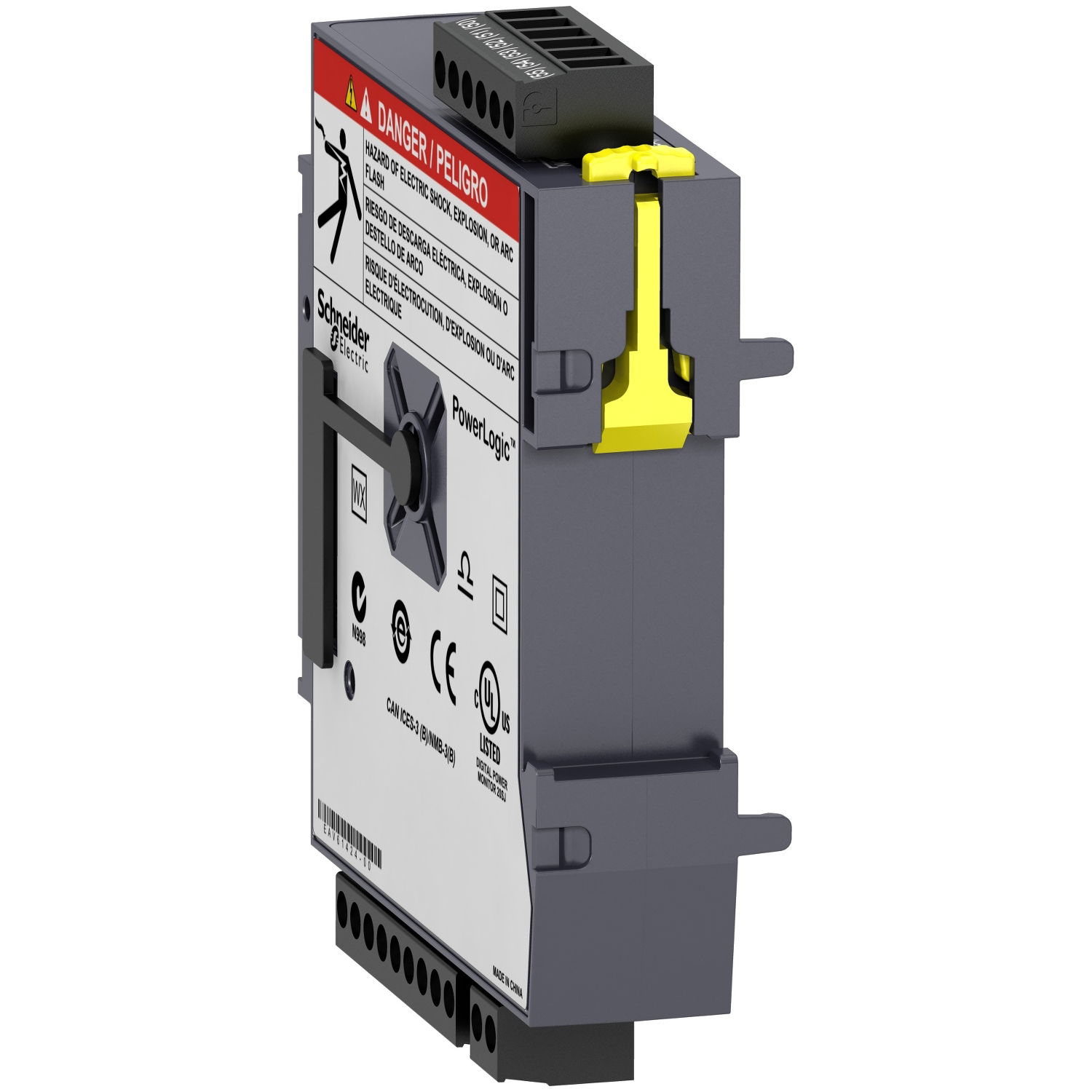 PowerLogic PM8000/ION7400/ION9000, Analog Eingangs- / Ausgangsmodul - 4 Eingänge + 2 Ausgänge – Bild 2 von 3