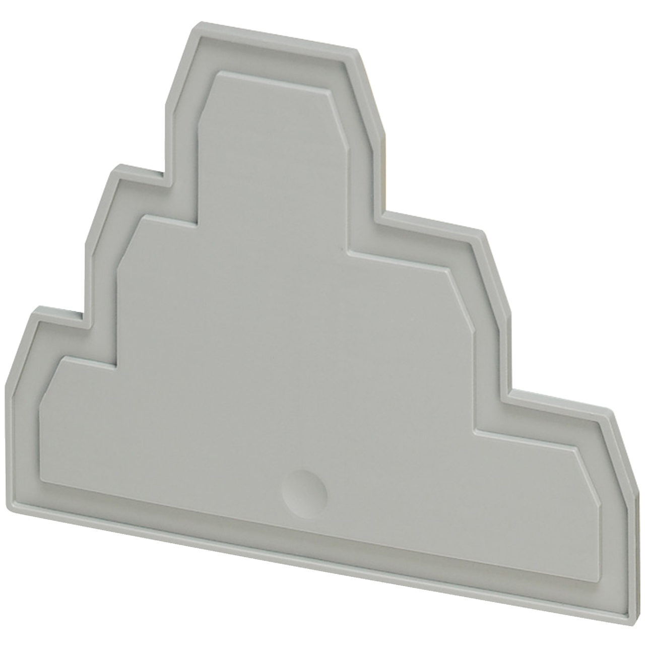 END COVER 3 LEVEL, 2,2 MM WIDTH, 6 PTS FÜR PUSH-IN TERMINALS NSYTRP26T
