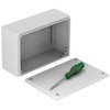 Flaches Stahlgehäuse PanelSeT SBM 150x200x80mm IP66 IK10