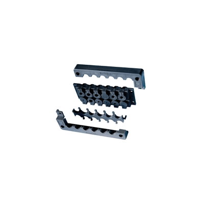 Kabeleinführungsplatte Typ Multi-CS Abmessungen 112 x 36 mm und 9 Öffnungen