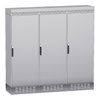 Modulares Standgehäuse für den Außenbereich, PanelSeT SFN, dekarbonisierter Stahl, 1800X800X400mm, IP55, RAL7035