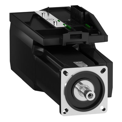Integrierter Servo Lexium 32i, 70mm, 1phasig, 2,24Nm, Passfeder IP65, Singelturn128, Bremse
