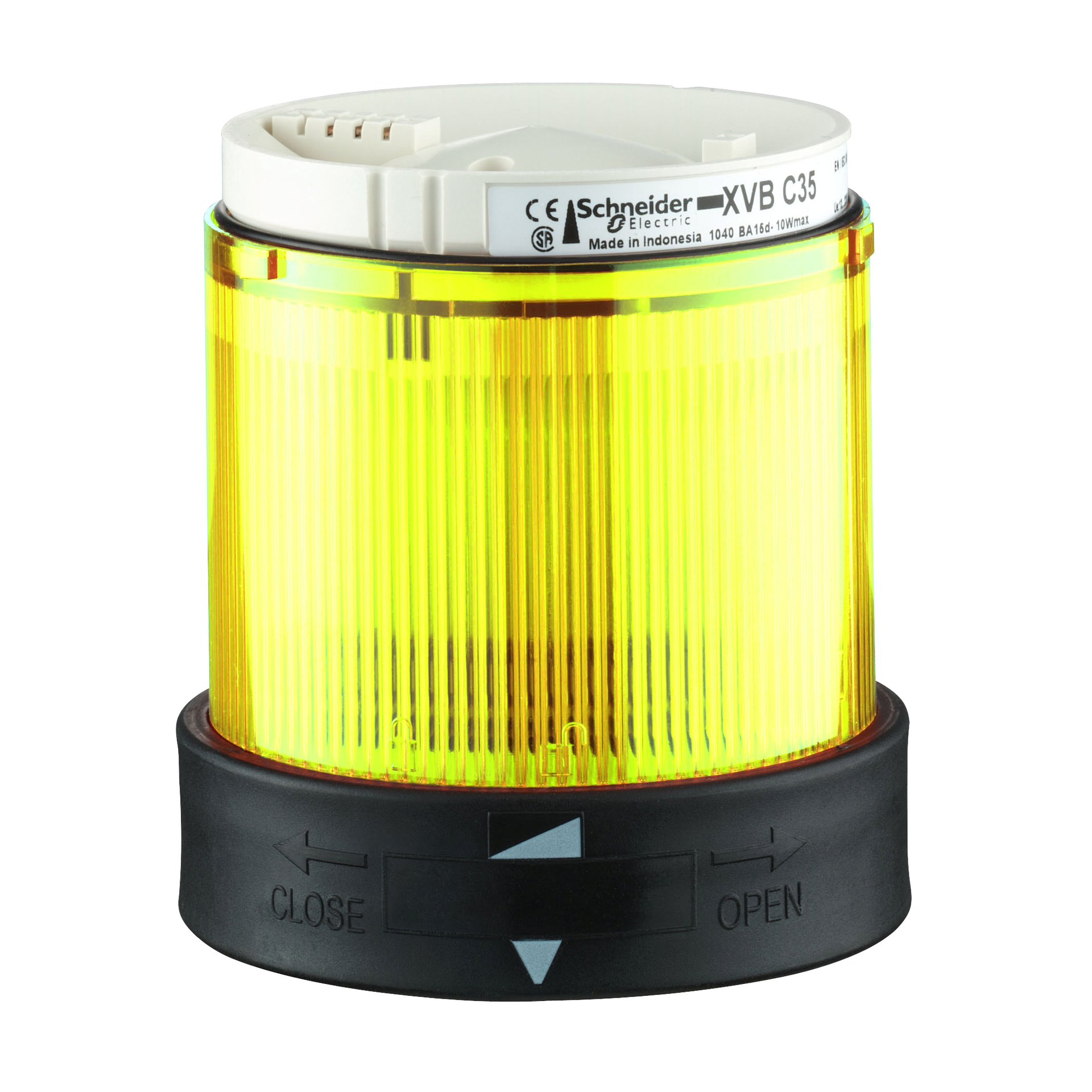 Leuchtelement, Blinklicht, gelb, 230V AC