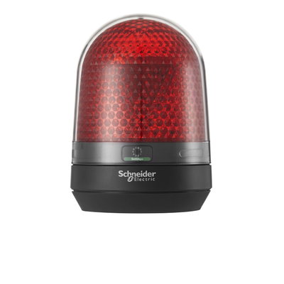 Drehspiegelleuchte, Harmony XVR, 100mm, rot, integrierte LEDs, ohne Buzzer, 48V DC