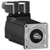 AC-Servomotor, 70mm, 1,25Nm, 1Stack, glatte Welle, SinCos Singleturn128, M23/M23 gewinkelt, IP54/IP65