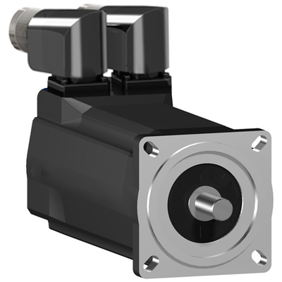 AC-Servo, SH3, 70 mm, 1,4 nm, Passfeder IP54/IP65, Singleturn 128 P/U, 2x M23, Bremse