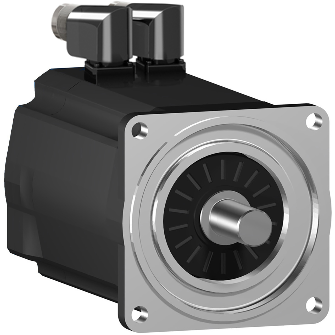 AC-Servo, SH3, 100 mm, 10 nm, Passfeder IP65/IP65, Singleturn 128 P/U, 2x M23, Bremse