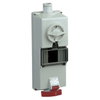 Steckdose mit Verriegelung, 32A, 3p+N+E, 380-415 V AC, IP65, Aufputz