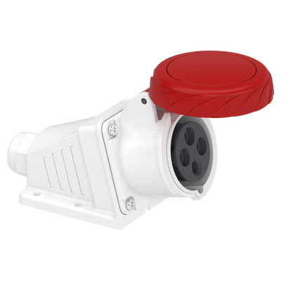 CEE Wandsteckdose, Schraubklemmen, 16A, 3p+E, 380-415 V AC