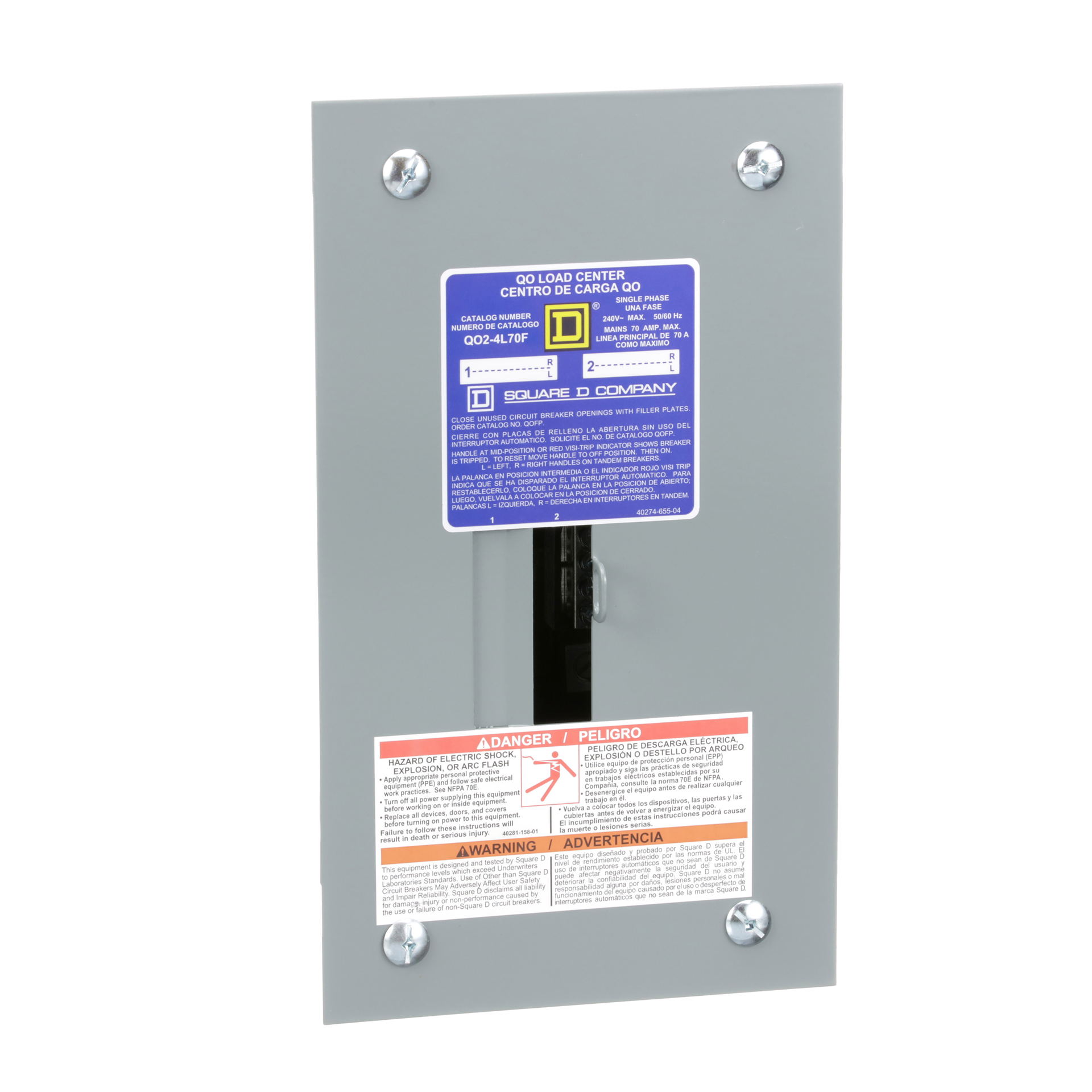 LASTZENTRUM QO MLO 270V 70A 1pH NEMA 1