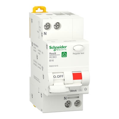 FI/LS-Schalter Resi9 1P+N, 16A, B-Char., 30mA, Typ A, 6kA