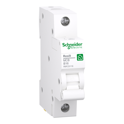 Leitungsschutzschalter Resi9 1P, 16A, B Charakteristik, 6kA