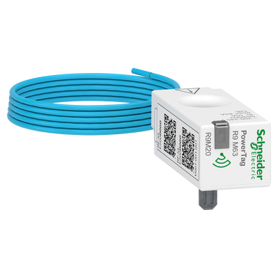 PowerTag Resi9 M63, 1P+N-Kabel, Verbindung mit dem Wiser Hub