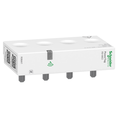 PowerTag Resi9 M63, 3P+N, Einbau oben, Verbindung mit dem Wiser Hub