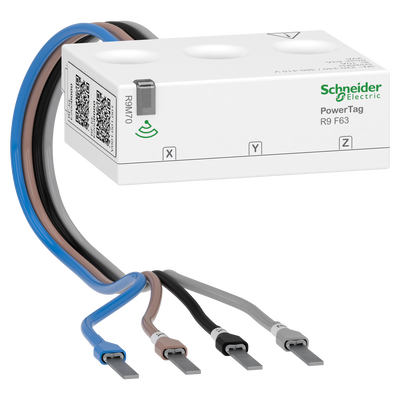 PowerTag Resi9 F63 3P+N Flexkabel, Verbindung mit dem Wiser Hub