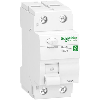 Fehlerstrom-Schutzschalter Resi9, 2P, 25A, 30mA, Typ F